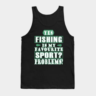 Fishing Hooks Gift Boys Men Tank Top